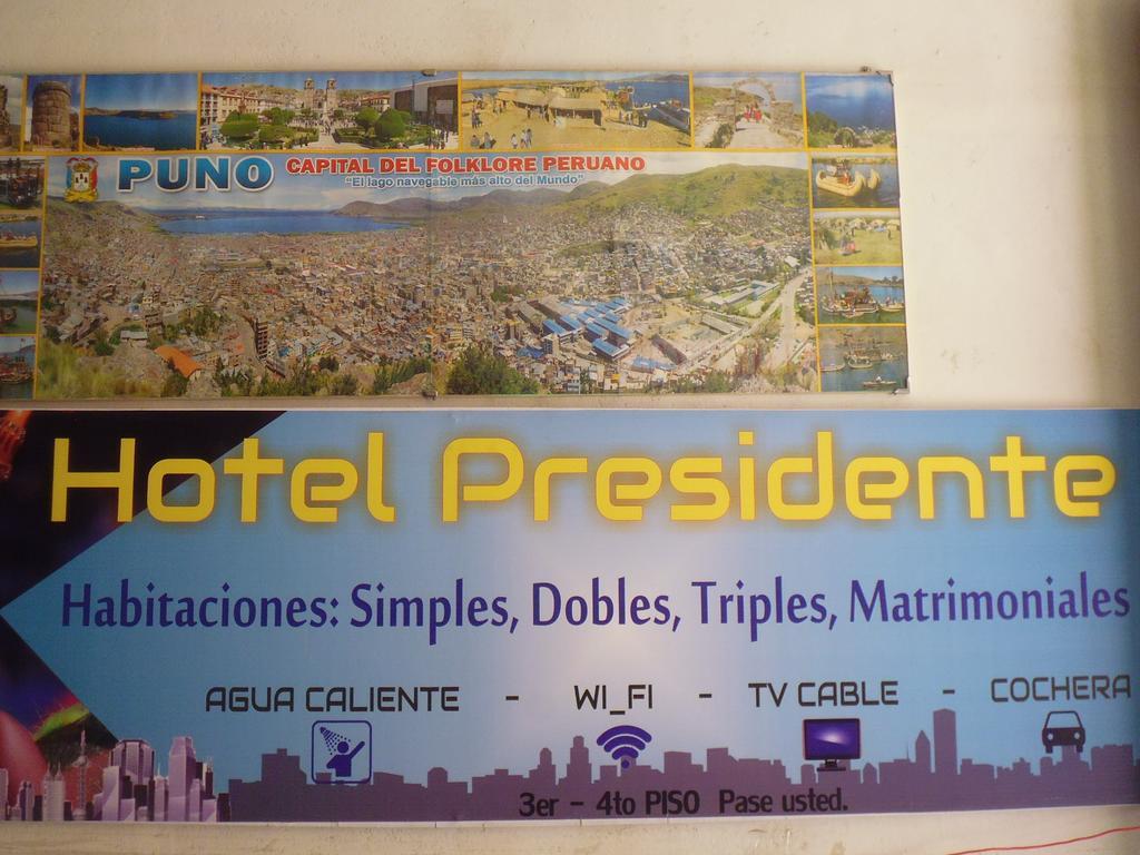 Presidente Inn Puno Kültér fotó